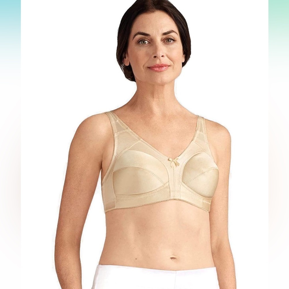 Amoena Ava Wire-Free Bra 2115 Pearl Beige